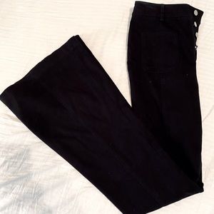 Forever 21 Black flare jeans